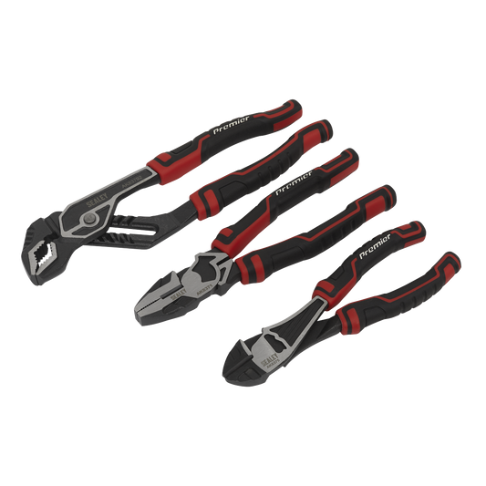 Premier High Leverage Pliers Set 3pc