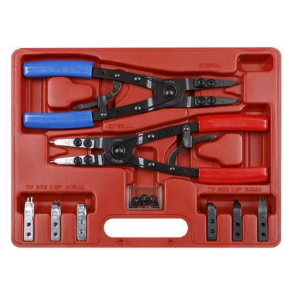 Premier Heavy-Duty Circlip Pliers Set Internal/External