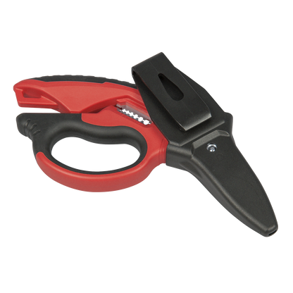 Heavy-Duty Electrician's Angled Shears 200mm 3-In-1