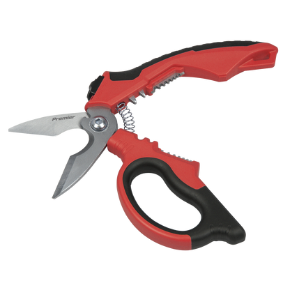 Heavy-Duty Electrician's Angled Shears 200mm 3-In-1