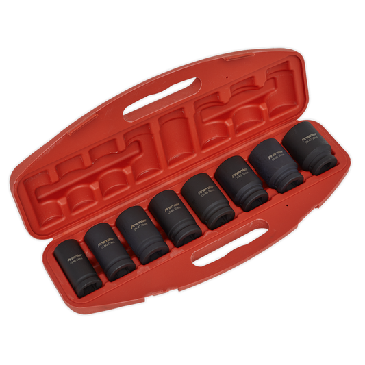 Premier Deep Impact Socket Set 3/4"Sq Drive 8pc
