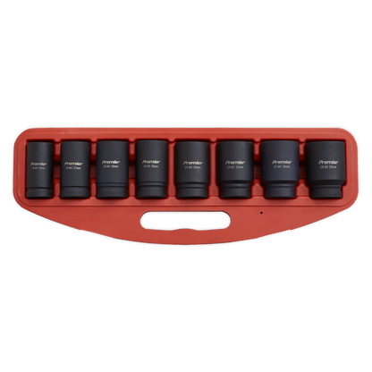 Premier Deep Impact Socket Set 3/4"Sq Drive 8pc