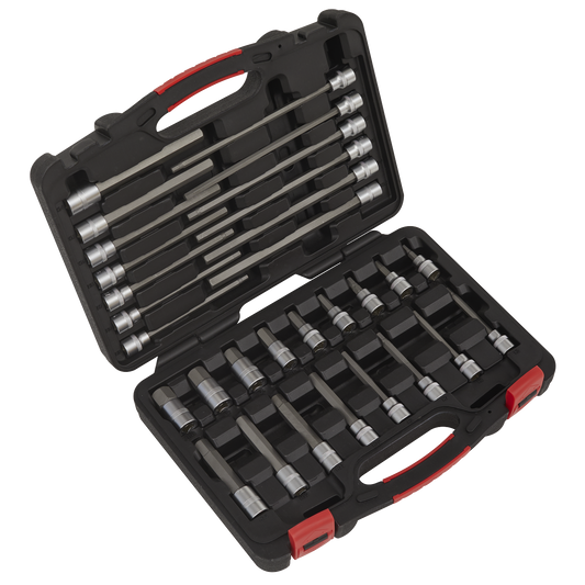 Premier Platinum Hex Socket Bit Set 3/8"Sq Drive 30pc