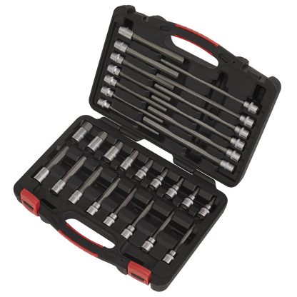 Premier Platinum Hex Socket Bit Set 3/8"Sq Drive 30pc