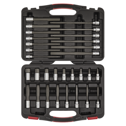 Premier Platinum Hex Socket Bit Set 3/8"Sq Drive 30pc