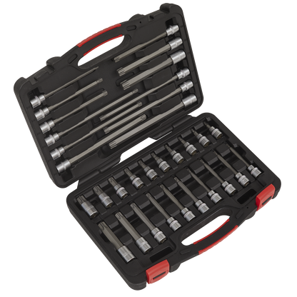 Premier Platinum TRX-Star* Socket Bit Set 3/8"Sq Drive 32pc