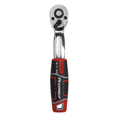 Premier Offset Ratchet Wrench with Flip Reverse 1/4"Sq Drive