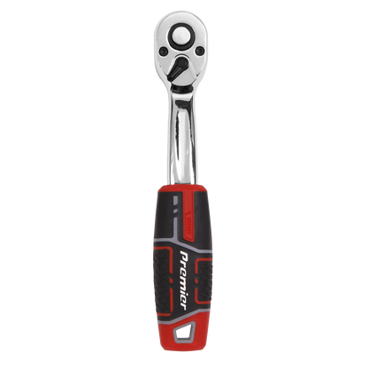 Premier Pear-Head Offset Ratchet Wrench with Flip Reverse