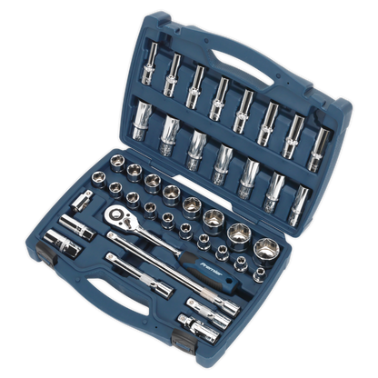 Premier Socket Set 1/2"Sq Drive 41pc