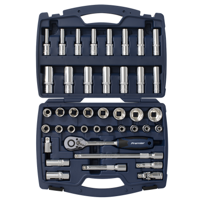 Premier Socket Set 1/2"Sq Drive 41pc