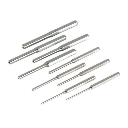 Premier Imperial Roll Pin Punch Set 1/8-1/2" 9pc