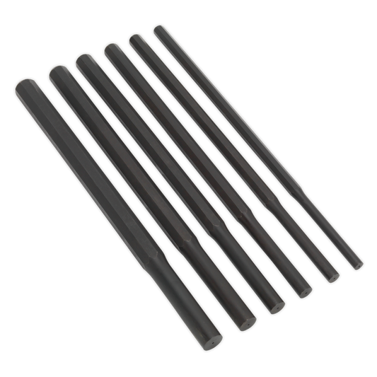Premier Heavy-Duty Parallel Pin Punch Set 6pc