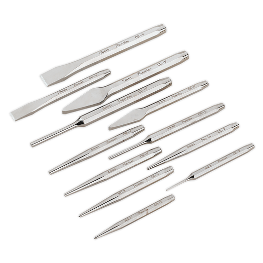 Premier Punch & Chisel Set 12pc