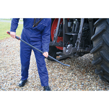 Premier Heavy-Duty 45° Pry Bar with Hammer Cap 1220mm