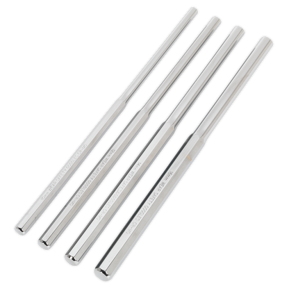 Premier Extra-Long Parallel Pin Punch Set 4pc