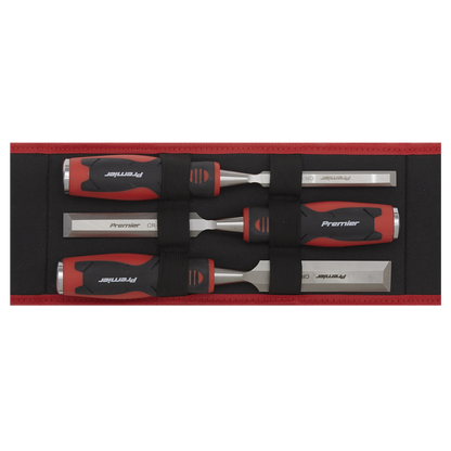Premier Hammer-Thru Wood Chisel Set 3pc