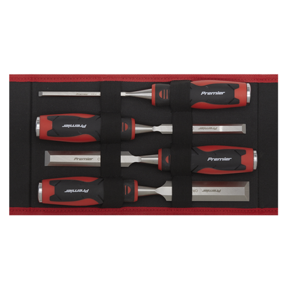 Premier Hammer-Thru Wood Chisel 4pc Set