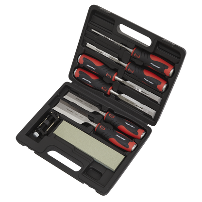 Premier Hammer-Thru Wood Chisel Set 8pc