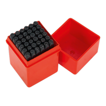 Letter & Number Punch Set 4mm 36pc