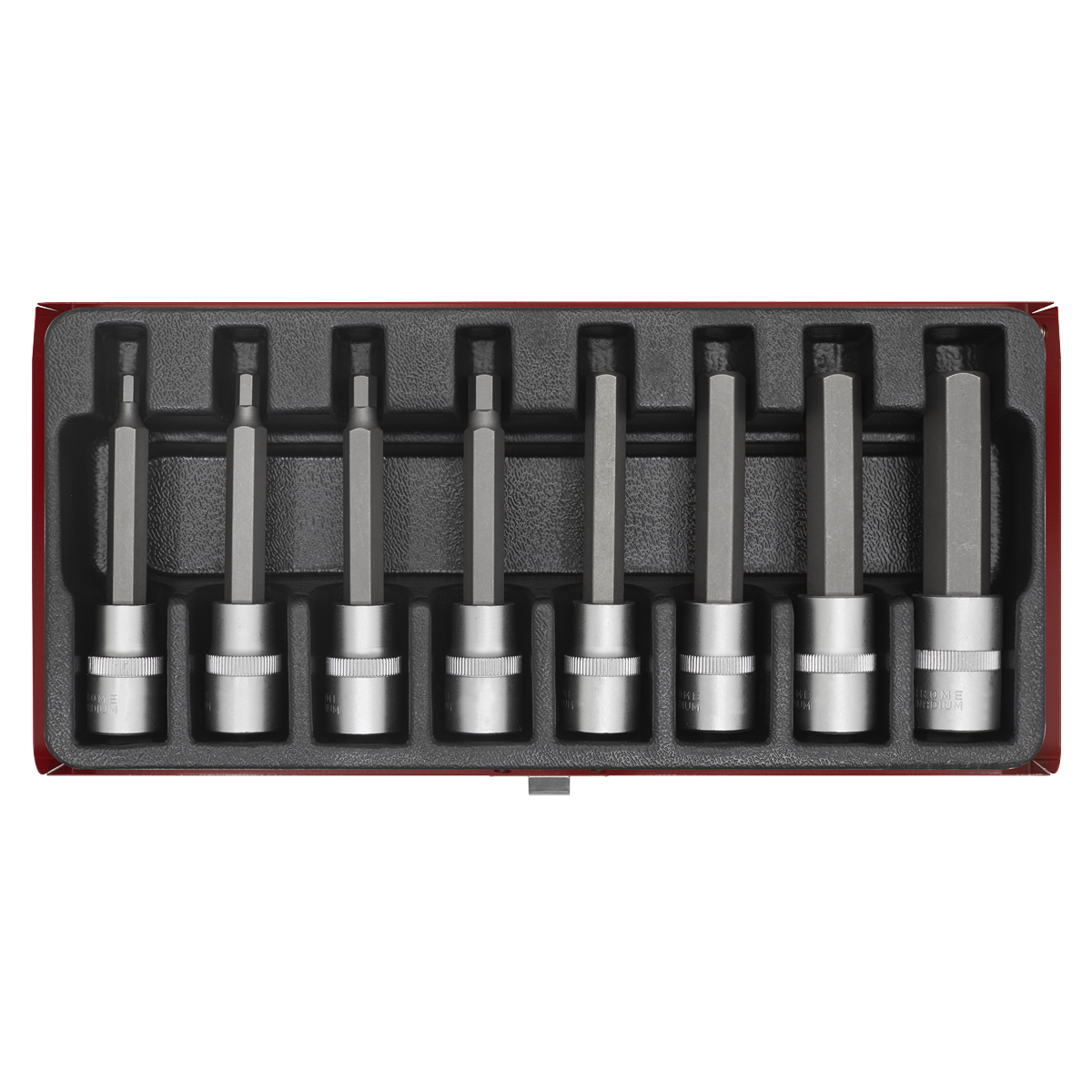Premier Hex Socket Bit Set 1/2"Sq Drive 8pc