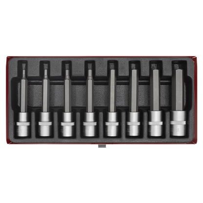 Premier Hex Socket Bit Set 1/2"Sq Drive 8pc