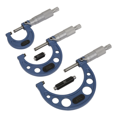 External Micrometer Set 3pc