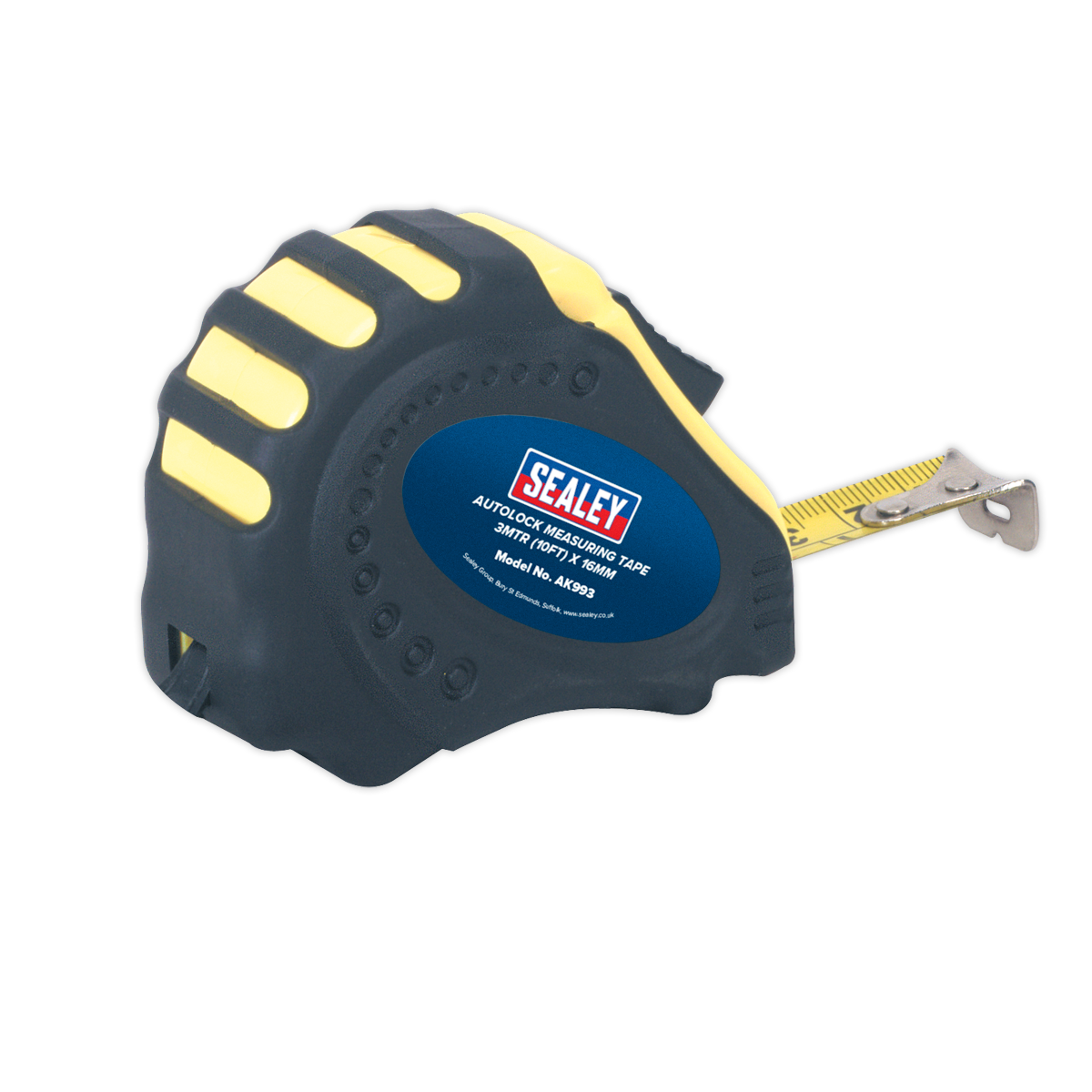 Metric/Imperial Auto Lock Tape Measure 3m(10ft) x 16mm