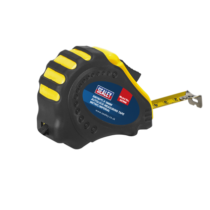 Metric/Imperial Auto Lock Tape Measure 5m(16ft) x 19mm