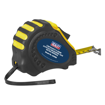 Metric/Imperial Auto Lock Tape Measure 7.5m(25ft) x 25mm