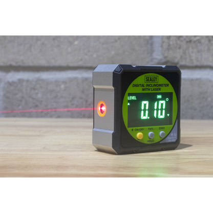 Inclinometer Digital with Laser