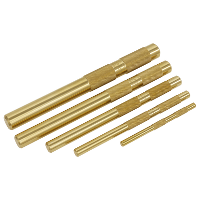 Brass Punch Set 5pc