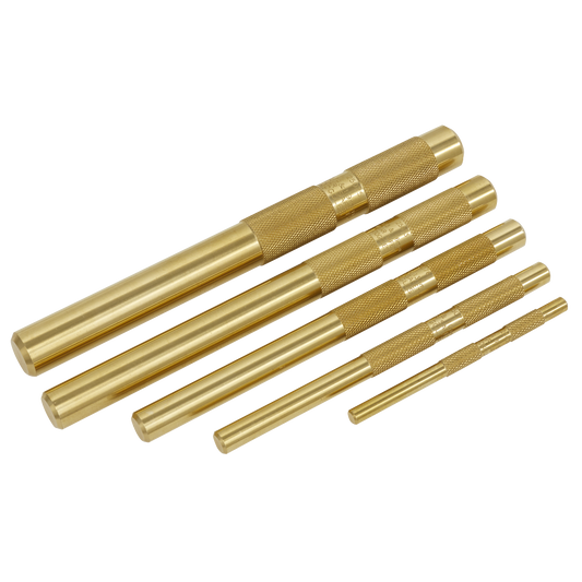 Brass Punch Set 5pc
