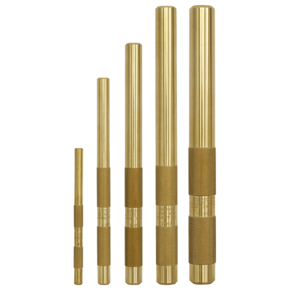 Brass Punch Set 5pc