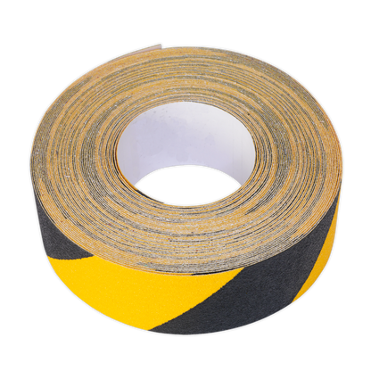 Self-Adhesive Anti-Slip Tape 50mm x 18m - Black & Yellow