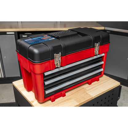 Toolbox 3 Drawer 585mm
