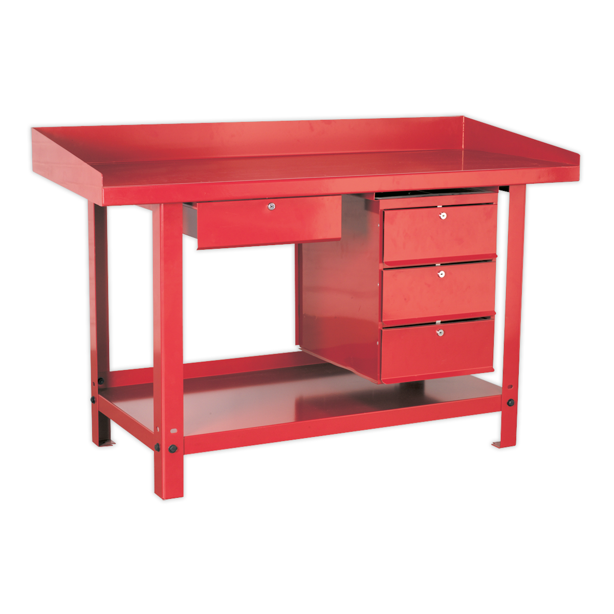 Steel Workbench with Drawer 1.5m