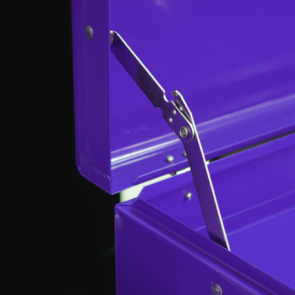 American PRO® Topchest & Rollcab Combination 6 Drawer - Purple/Grey