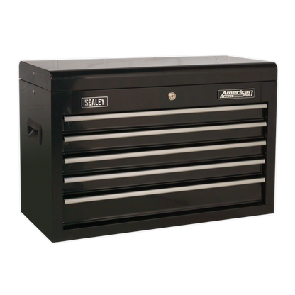 American PRO® Topchest 5 Drawer - Black