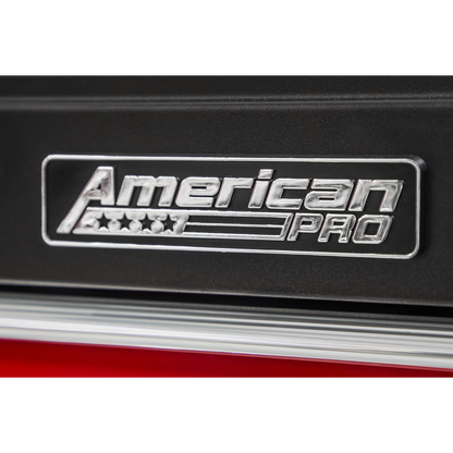 American PRO® Topchest & Rollcab Combination 6 Drawer - Red