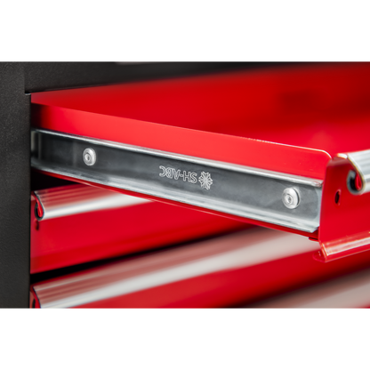 American PRO® Topchest & Rollcab Combination 6 Drawer - Red