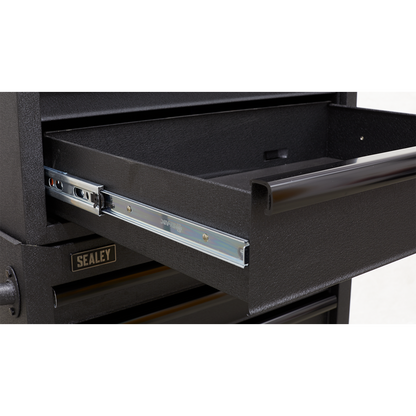 Superline PRO® Black Edition Topchest with 4 Soft Close Drawers & Power Strip 660mm