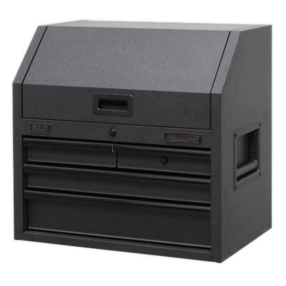 Superline PRO® Black Edition Topchest with 4 Soft Close Drawers & Power Strip 660mm