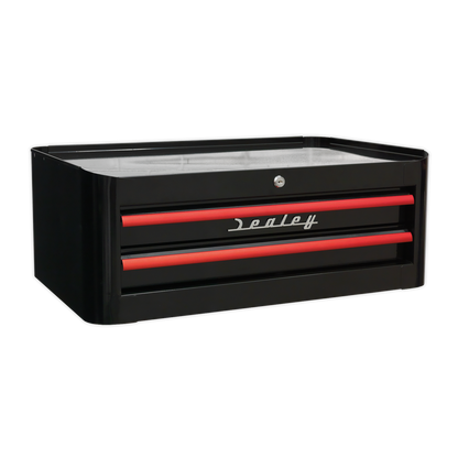 Premier™ Retro Style Mid-Box Tool Chest 2 Drawer