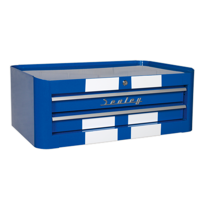 Premier™ Retro Style Mid-Box Tool Chest 2 Drawer