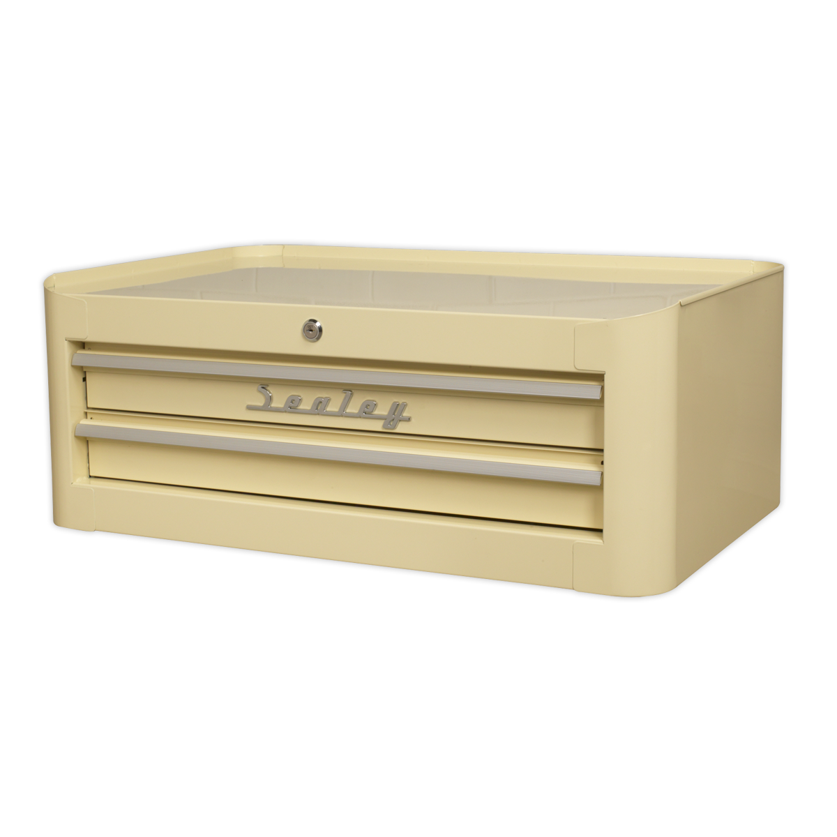 Premier™ Retro Style Mid-Box Tool Chest 2 Drawer