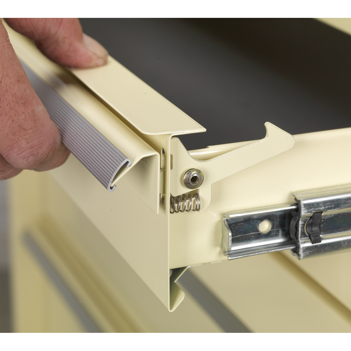 Premier™ Retro Style Topchest, Mid-Box Tool Chest & Rollcab Combination 10 Drawer