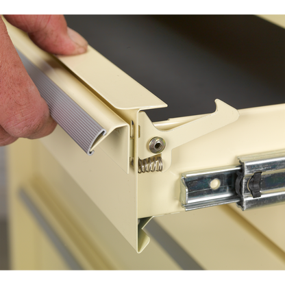 Premier™ Retro Style Topchest, Mid-Box Tool Chest & Rollcab Combination 10 Drawer