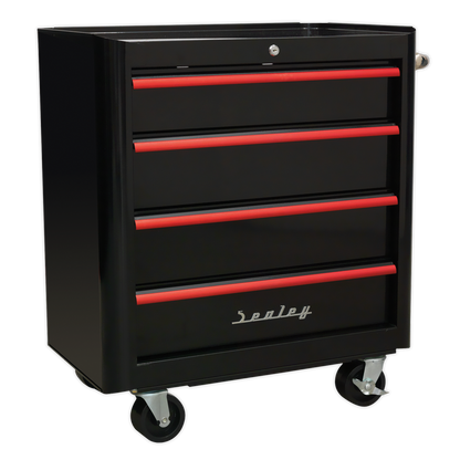 Premier™ Retro Style Rollcab 4 Drawer