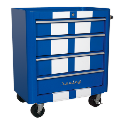 Premier™ Retro Style Rollcab 4 Drawer