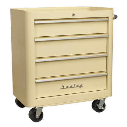 Premier™ Retro Style Topchest, Mid-Box Tool Chest & Rollcab Combination 10 Drawer